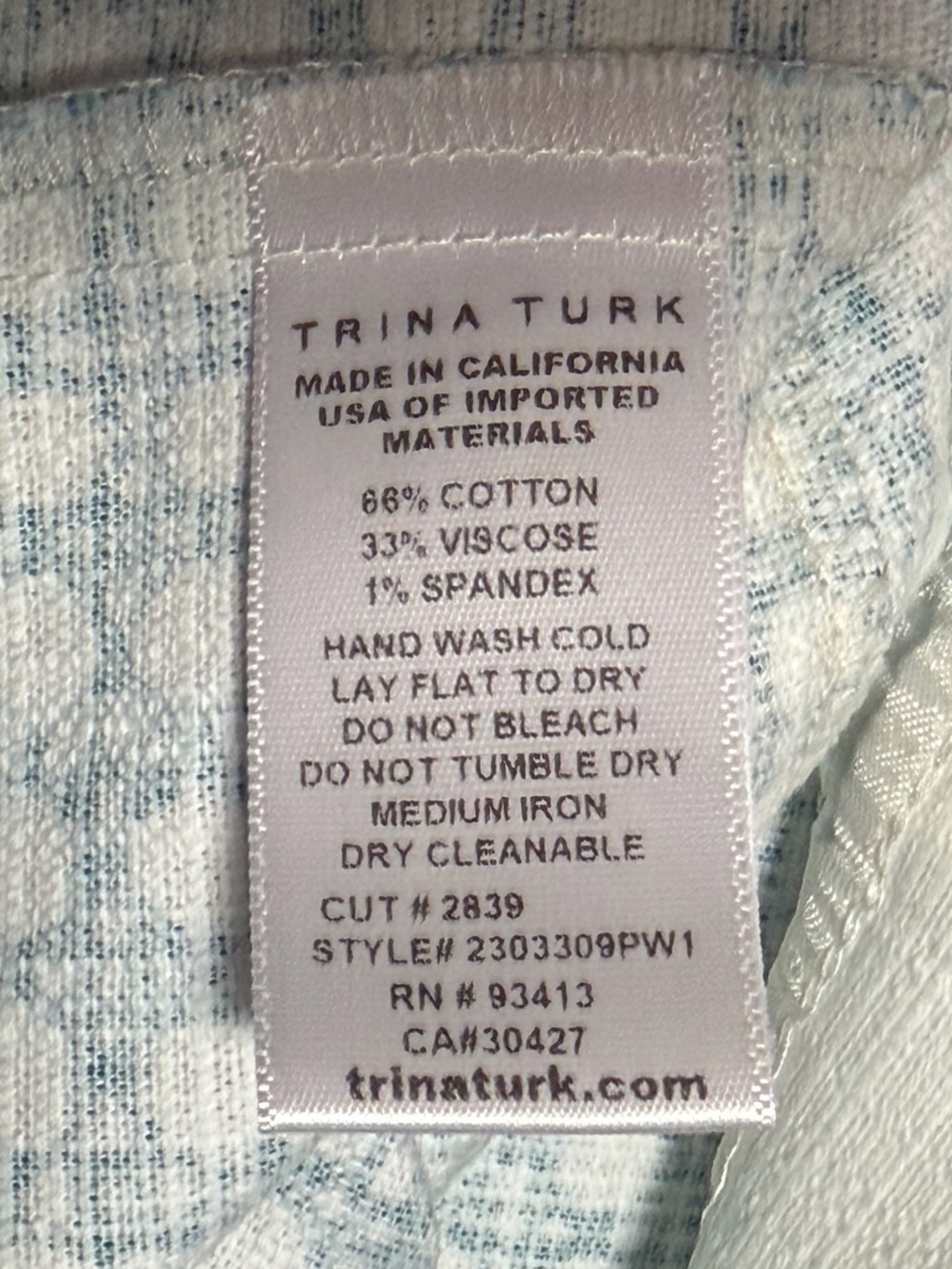 NWT TRINA TURK Rosalina Zip Front Sleeveless Mini Dress - 8 - Picture 9 of 9